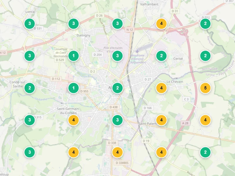 Visibilité locale après — Architecte d’intérieur à Alençon