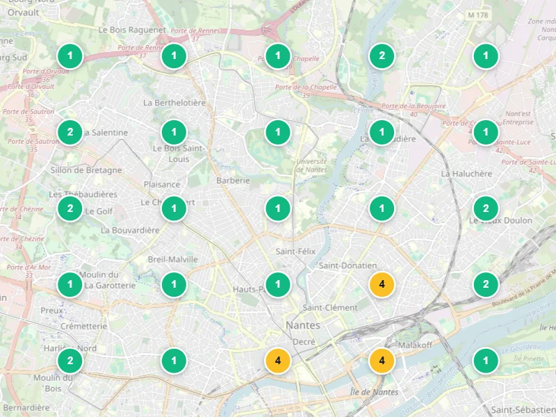 Visibilité locale après — Barbier à Nantes