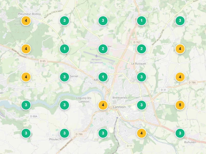 Visibilité locale après — Caviste à Lannion