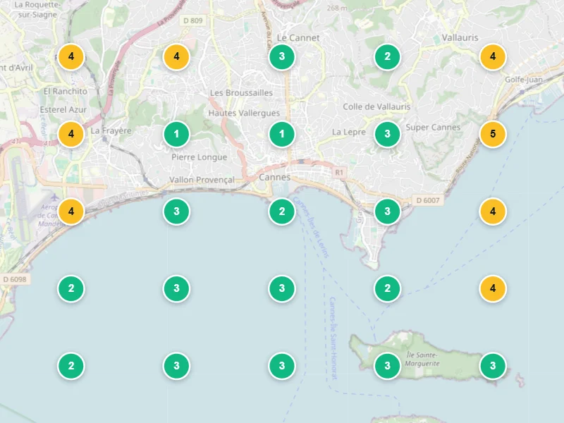 Visibilité locale après — Jardinier à Cannes