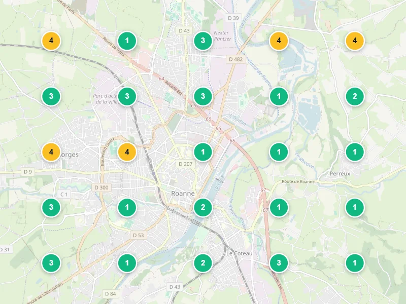 Visibilité locale après — Kinésithérapeute privé / spécialisé à Roanne