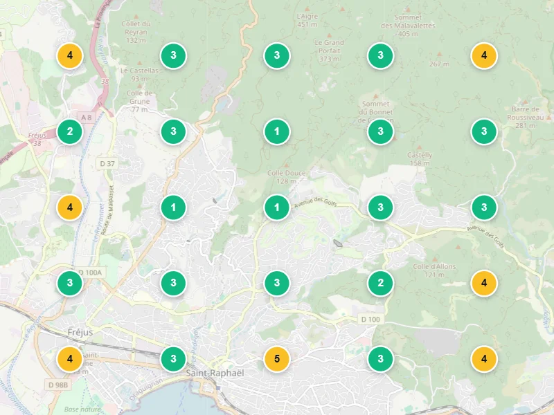 Visibilité locale après — Naturopathe à Fréjus