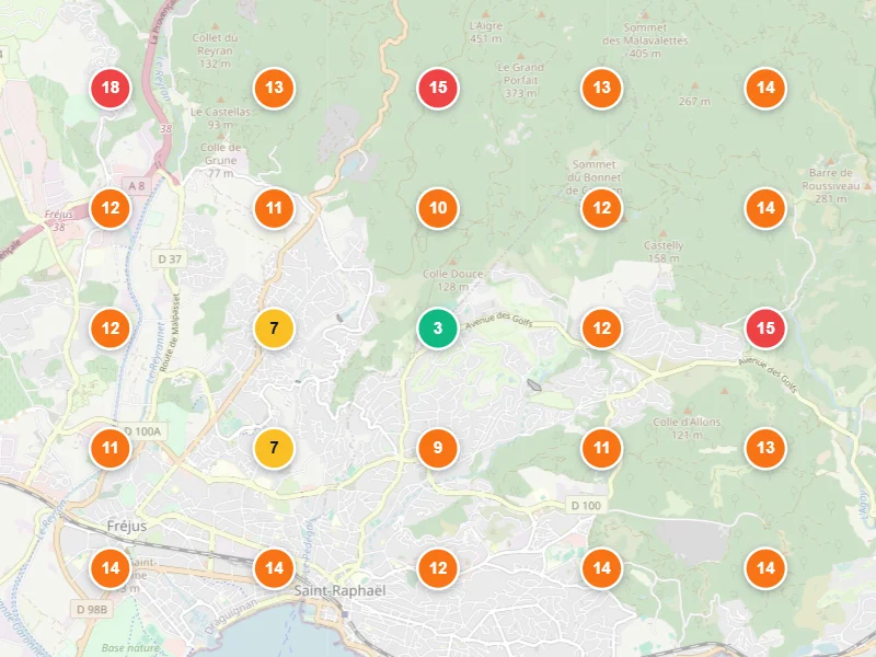 Visibilité locale avant — Naturopathe à Fréjus