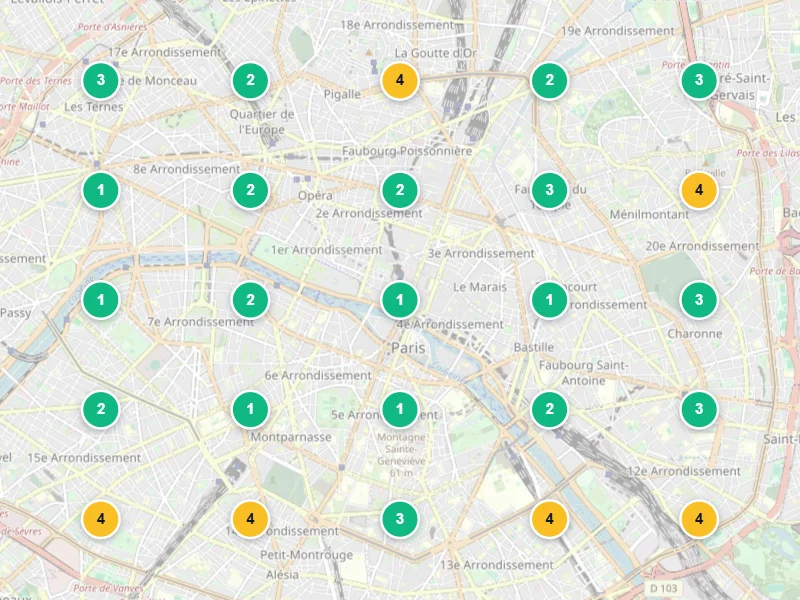 Visibilité locale après — Opticien à Paris
