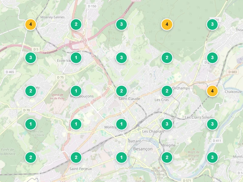 Visibilité locale après — Ostéopathe à Besançon