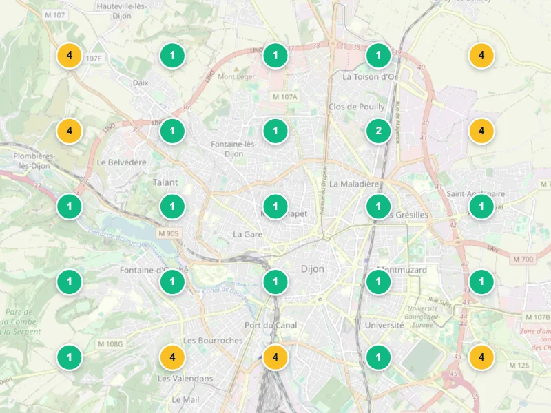 Visibilité locale après — Ostéopathe à Dijon