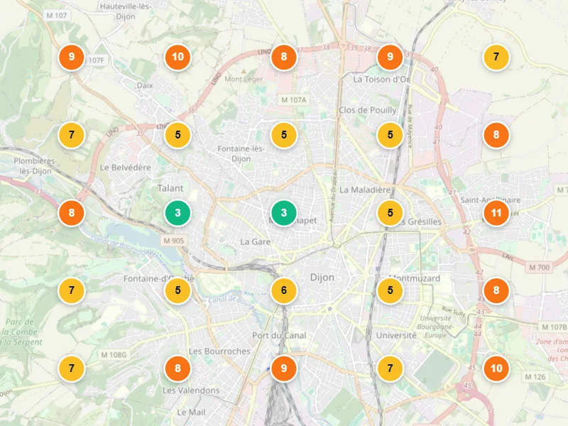 Visibilité locale avant — Ostéopathe à Dijon