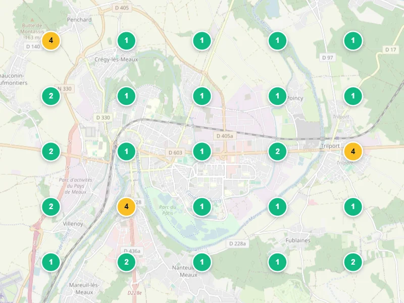 Visibilité locale après — Ostéopathe à Meaux