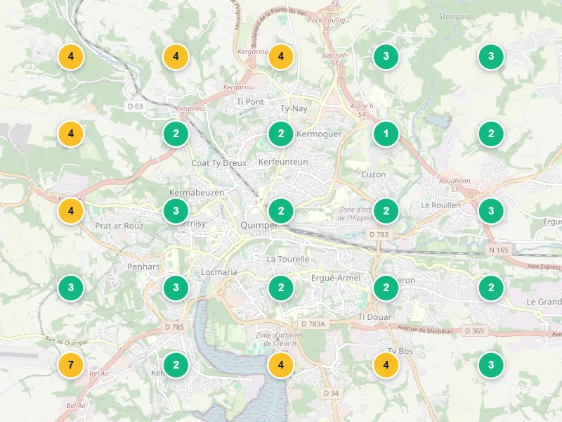 Visibilité locale après — Ostéopathe à Quimper