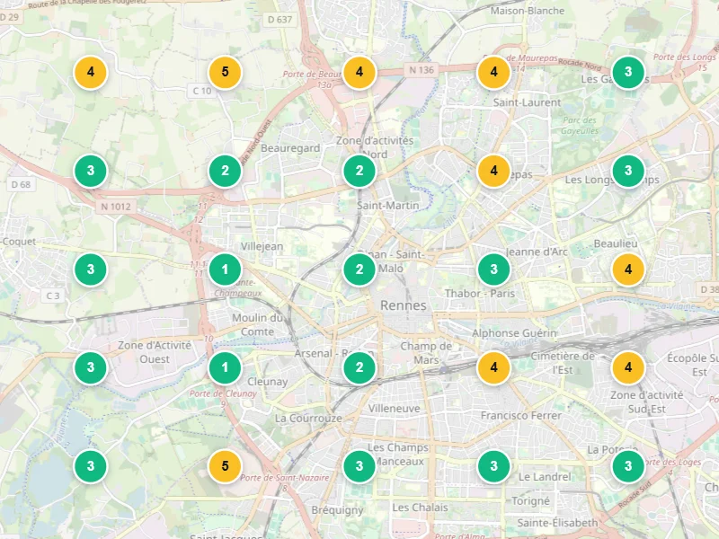 Visibilité locale après — Pare-brise / vitrage auto à Rennes
