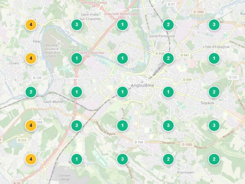 Visibilité locale après — Paysagiste à Angoulême