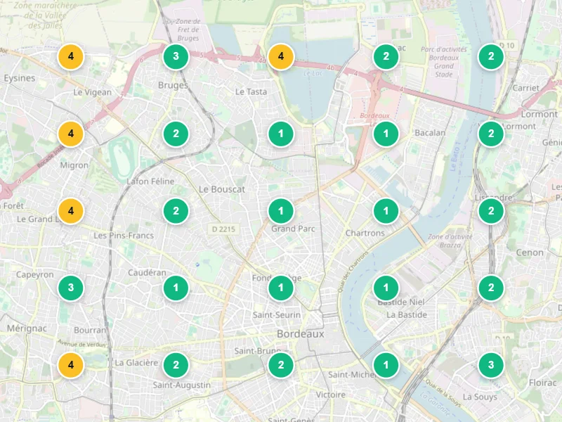 Visibilité locale après — Paysagiste à Bordeaux