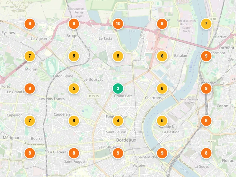 Visibilité locale avant — Paysagiste à Bordeaux