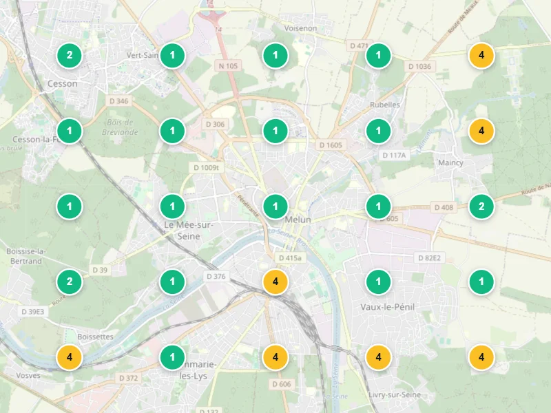 Visibilité locale après — Photographe à Melun