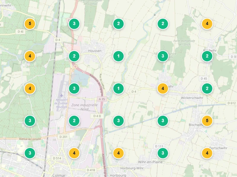 Visibilité locale après — Plombier à Colmar
