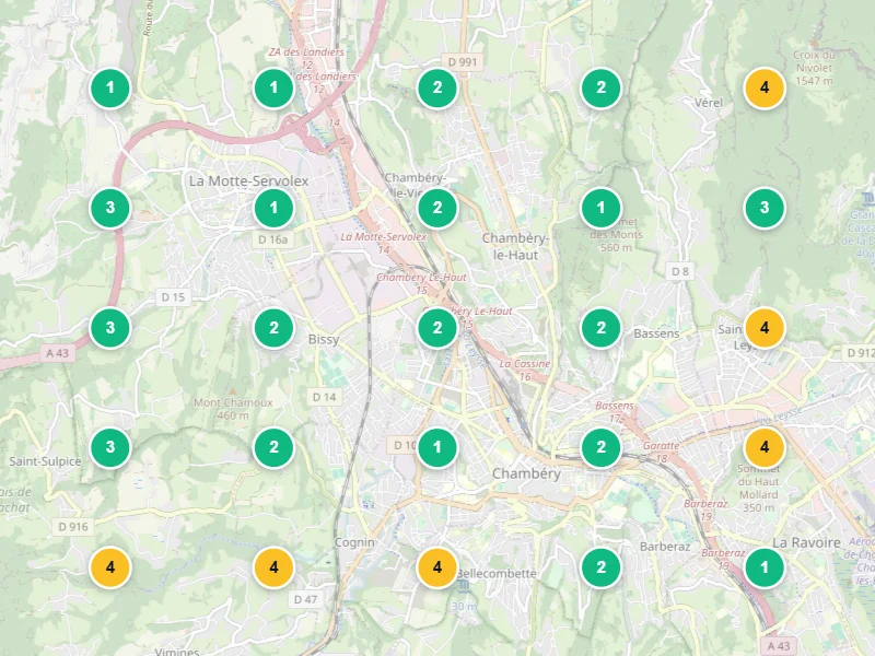 Visibilité locale après — Réparateur téléphone à Chambéry