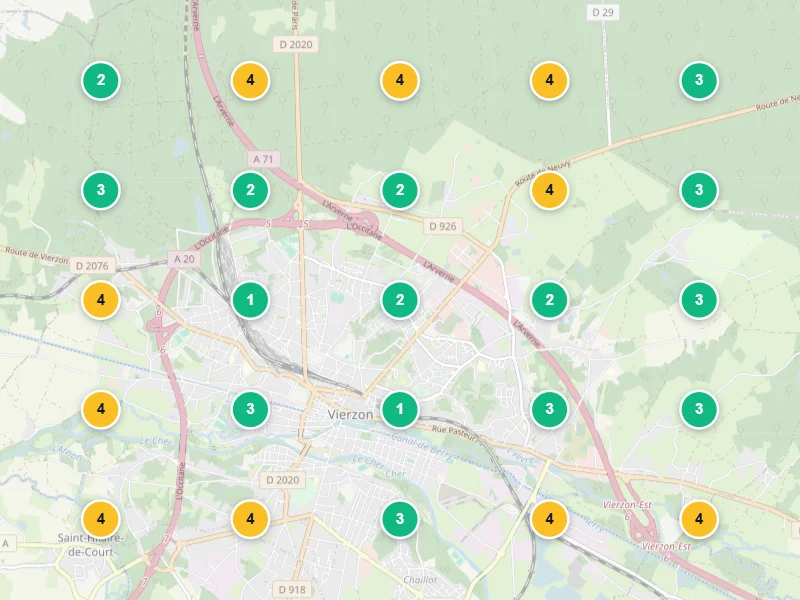 Visibilité locale après — Salle de sport indépendante à Vierzon