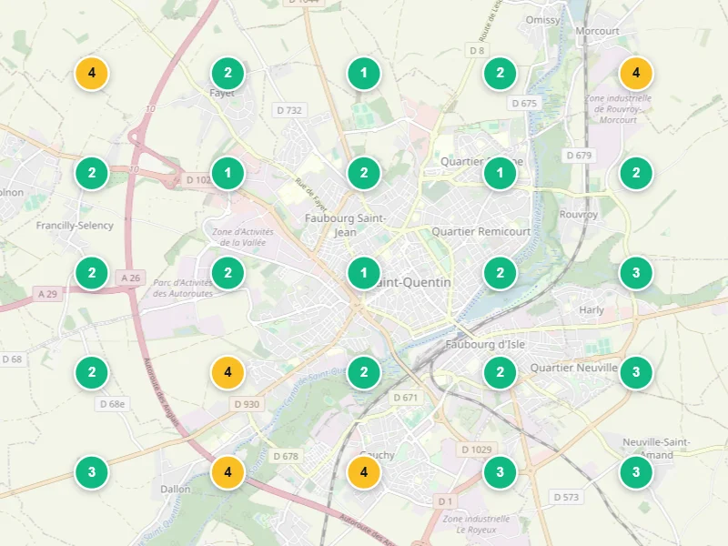 Visibilité locale après — Serrurier à Saint-Quentin