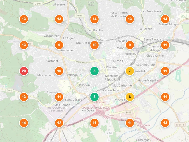 Visibilité locale avant — Sophrologue à Nîmes