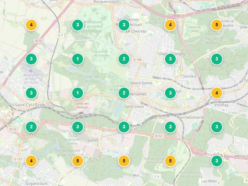 Visibilité locale après — Spa / massage bien-être à Versailles